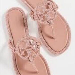 Tory Burch Blush Pink Sandals 9.5 42